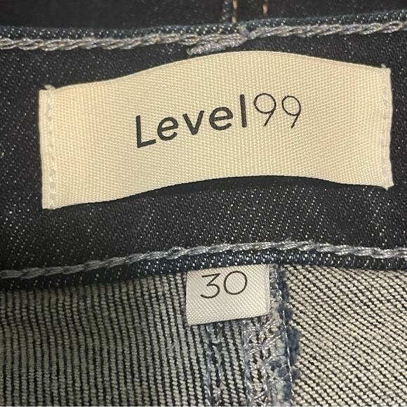 Level 99 Blue Wide Leg Jeans Size 30 - Picture 5 of 10